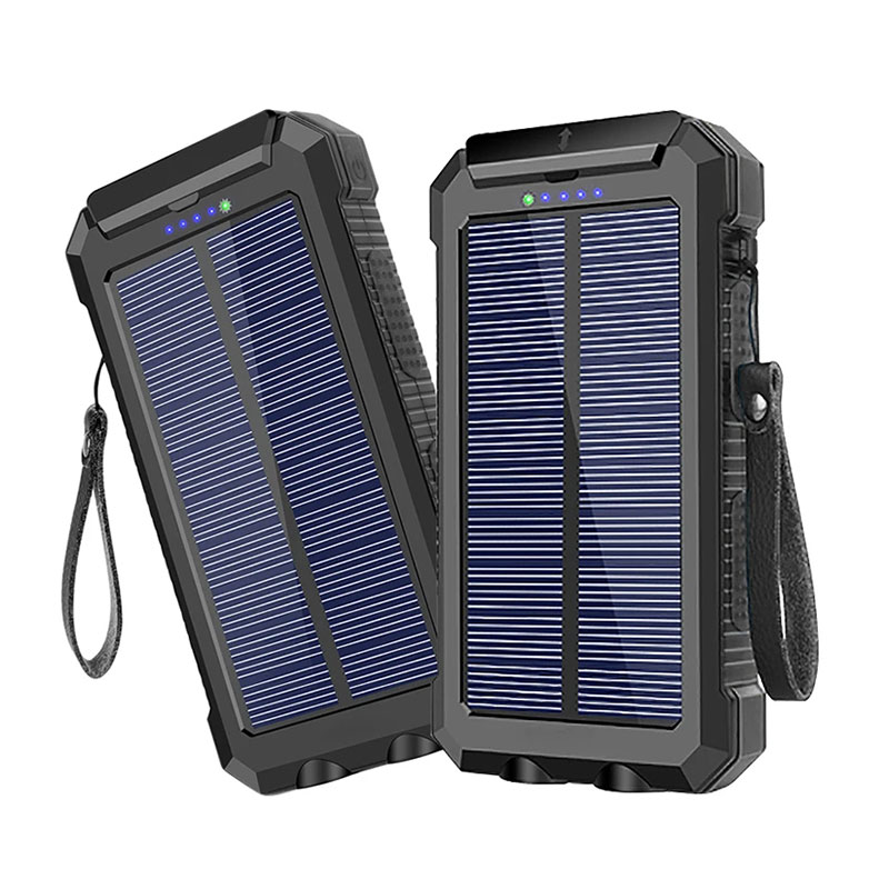 Solar Power Bank mobiiltelefonide kiirlaadimine